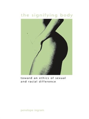 cover image of The Signifying Body